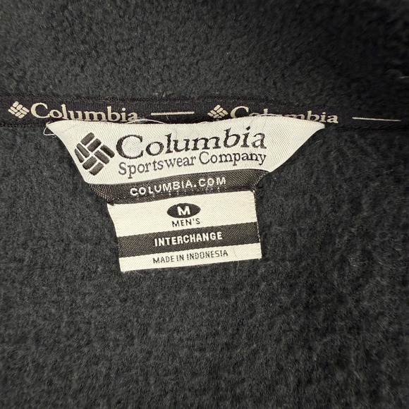 COLUMBIA Interchange 3 in 1 Mens Insulated Coat Jacket Burnt Orange Gray Size M - Picture 14 of 15